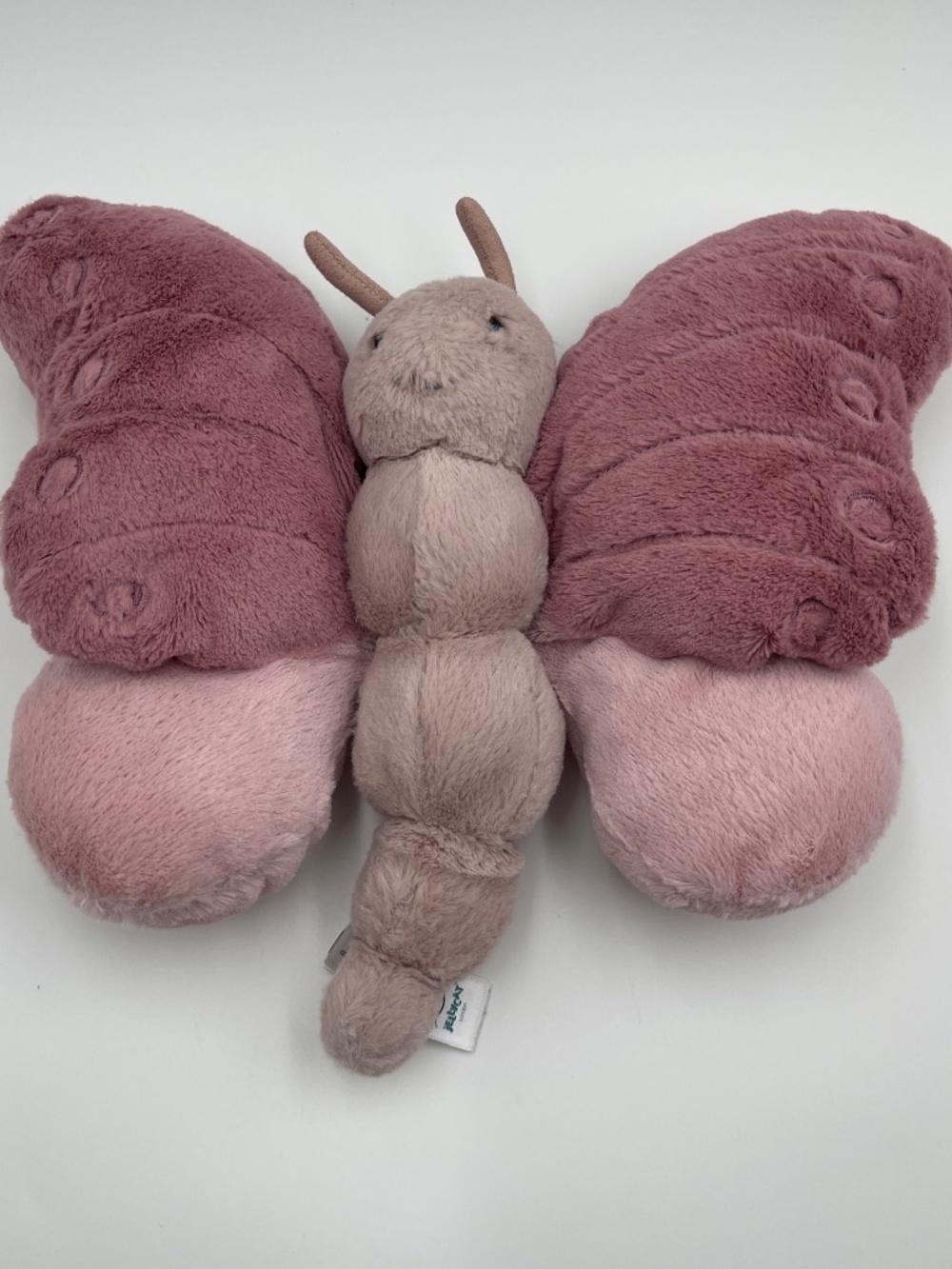 Jellycat Beatrice Butterfly Plush Pink Shades Super Soft Retired cute 10''